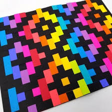 Art Lesson Paper Weaving With Templates Paper Weaving Weaving Art Art Lessons