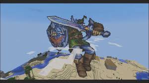Maybe you would like to learn more about one of these? Link Zelda Epic Minecraft Pixel Art Youtube
