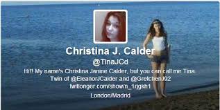 Eleanor Calder/Christina Calder/Gretchen Calder: maja 2013