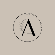 What's a person to do? Aesthetic Minimalist Logo Letter A Floral