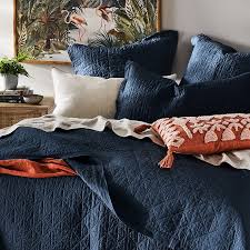 Choose from a great range of throws, blankets & bedspreads. Home Republic Vintage Washed Linen Quilted Coverlet Bedroom Adairs