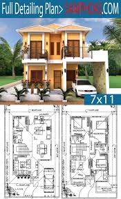 Sketchup Modeling Home Plan 7x11 Samphoas Plansearch Beach House Floor Plans House Plans Mansion House Plans