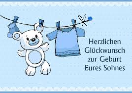 Alles Gute Zum Geburtstag Herzlichen Gluckwunsch Zur Geburt Eures Sohnes