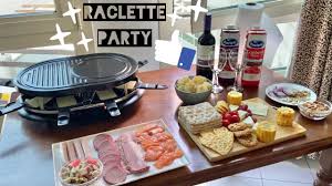 It aims to reduce the stress that every one of us faces planning a. Raclette Party In The House Youtube