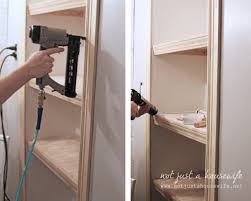 You can select from large ones with 2 or more doors and many drawers or you can choose. Bathroom Shelves Stacy Risenmay