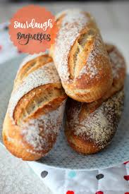 Mini Baguettes Au Levain Liquide Levain Recettes Au Levain Cuisine Et Boissons