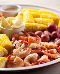 Classic Shrimp Boil With Corn And Potatoes Recipe Recipe Shrimp Boil Boiled Food Seafood Recipes