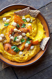 Kurbis Hummus Mit Ofengerostetem Hokkaido Kokos Und Ingwer Rezept Kurbis Hummus Lebensmittel Essen Essen