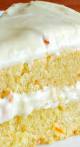 Orange Buttermilk Cake With Orange Cream Cheese Frosting Recipe Recipe Frosting Recipes Desserts Orange Buttermilk Cake