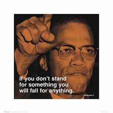 All page numbers and citation info for the quotes below refer to the ballantine books edition of the autobiography of malcolm x published. Malcolm X Stand For Something Quote Poster