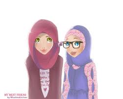 Khusus kamu wanita sholihah terbaru dan berkacamata. Lukisan Kartun Muslimah Sahabat Cikimm Com