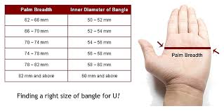 Bracelet Cuffs Sizing Chart Bahati