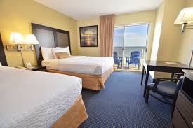 2 separate bedrooms and then a common area/living room type place. Rooms Crystal Beach Hotel Ocean City Maryland