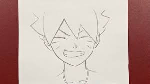 Easy anime drawing | how to draw Boruto Uzumaki step-by-step | How to draw  boruto, Anime drawings, Cool easy drawings