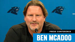 Ben McAdoo discusses Panthers quarterback situation