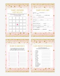 Free printable wall art from decolores. Pink And Gold Twinkle Twinkle Little Stars Baby Shower Baby Shower Free Transparent Png Download Pngkey