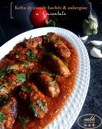 Kefta De Viande Hachee Et Aubergine A L Orientale Recette Avec Viande Hachee Kefta Recettes De Cuisine