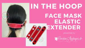 Face Mask Adaptor Extender For Ear Elastics Youtube Diy Face Mask Peel Diy Face Mask Face Mask Peel Off