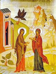 Resultado de imagem para visitação de maria a isabel