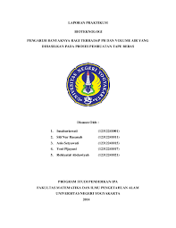 Ragi merupakan starter untuk membuat tape ketan atau tape singkong. Doc Laporan Praktikum Bioteknologi Pengaruh Banyaknya Ragi Terhadap Ph Dan Volume Air Yang Dihasilkan Pada Proses Pembuatan Tape Beras Siti Hasanah Academia Edu