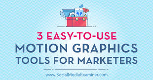 The templates can be used in personal and commercial projects, and you can easily customize the fonts and the colors. 3 Easy To Use Motion Graphics Tools For Marketers Social Media Examiner