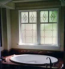 Instant and beautiful solution to your privacy issues in dwellings where you require privacy but nail holes for curtains and other changes are not allowed. Custom Designed Beveled Leaded Stained Glass Bathroom Window Bathroom Windows Glass Bathroom Stained Glass Windows