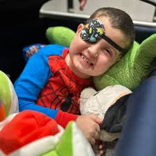 The Cure Starts Now post featuring our brave warrior! 🤖🐯🩶💛💪🌈