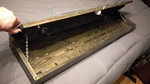 Furniture plans rustic furniture diy furniture furniture design antique furniture furniture projects furniture storage modern furniture custom furniture with hidden compartments. Amazon Com Floating Concealment Shelf With Hidden Compartment Rustic Home Decor Handmade Shelves Wood Wall Shelf Modern Shelf Handmade