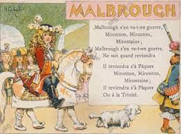 Règle du jeu malbrough s'en va en guerre : Chansons Contre La Guerre Malbrough S En Va T En Guerre I Ou I Mort Et Convoi De L Invincible Malbrough