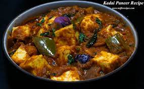 Kadai Paneer Recipe Steffi S Recipes