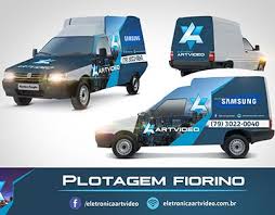 Plotagem De Fiorino Eletronica Artvideo Toy Car Creative Work Creative