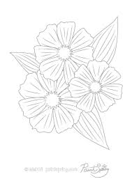 Download Printable Flower Adult Coloring Book Get 3 Free Pages