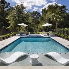 Tanning Ledge Pool 14 Inch Side Table In 2020 Tanning Ledge Pool Pools Backyard Inground Pool Designs