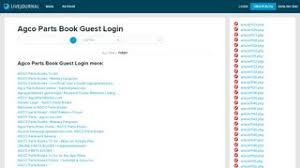 Agco parts books to go™ è la nostra app mobile che vi consente di accedere in qualsiasi momento alle informazioni sui ricambi per il vostro macchinario massey ferguson. Https Logindrive Com Agcopartsbooks Guest