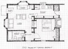 Small Scale Homes Floor Plans For Garage To Apartment Conversion Studio Apartment Floor Plans Garage Floor Plans Garage Apartment Floor Plans