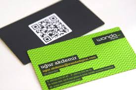 Hunt for a fitting template from the bunch of designs, start designing one by tapping on it. Wanda Business Cards With Qr Code On Behance