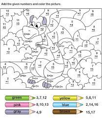 Click any coloring page to see a larger version and download it. Coloring Pages For Kids Free Printable Numbers Preschool Worksheets Math Click Picture For Math Coloring Worksheets Addition Coloring Worksheet Math Coloring