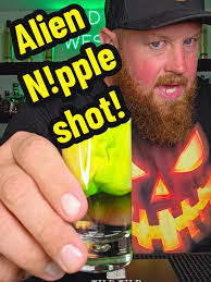 Alien N!pple Shot Recipe for Halloween Fun
