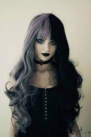 Curly Haircuts The Very Best Hairdos For Frizzy Hair Unearth A Variety Of Styling Hints For Shaping And Maintaining S Gothic Hairstyles Goth Hair Goth Beauty