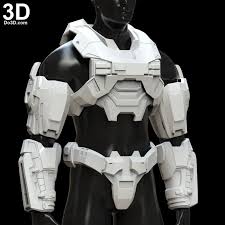 Halo Reach Emile Spartan B312 Noble 6 Commander Carter Chest Back Cod Armor Bicep 3d Printable Model Print File Stl Do3d Halo Armor Halo Reach Armor Body Armor