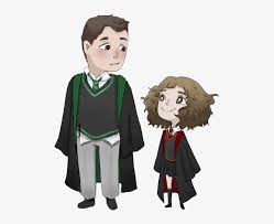 Enjoy coloring worksheets with harry, ron, hermione, and many more from the harry potter universe. Gregory Goyle And Hermione Granger Harry Potter Cartoon 520x638 Png Download Pngkit