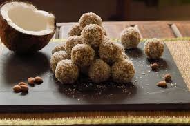Coconut Almond Laddu - Festive Coconut Laddu For Diwali