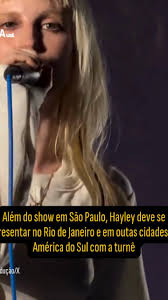 Hayley Williams vai fazer show inédito no Brasil em novembro