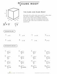Cube Root Worksheet Education Com Square Roots Middle School Math Teacher Algebra