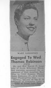 Miss Florence Robinson. Died 23 of March 1915. Daughter of Theodore  Robinson. Florence studied in Nashville Tennessee. Her familly wanted her  to marry Mr. Francisco Newball, but it was not be. From
