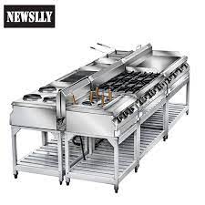 Stainless kitchen equipment philippines comprise a huge array of items that cater to several distinct requirements that range from cooking to serving and the materials that these stainless kitchen equipment philippines are made of may range from stainless steel to galvanized metal, sturdy fiber. Commercial Restaurant Cooking Equipment Industrial Design Fast Food Restaurant Equipment Kitchen Buy Restaurant Cooking Equipment Cooking Equipment Industrial Kitchen Equipment Product On Alibaba Com