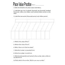 29 Proper Place Value Chart Through Millions