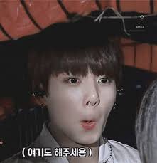 Animated gif uploaded by 𝙂𝙤𝙡𝙙𝙚𝙣 𝙄𝙙𝙤𝙡 ⁷. Bts Jungkook S Cute Innocent Face Is Different From His Body Knetizen