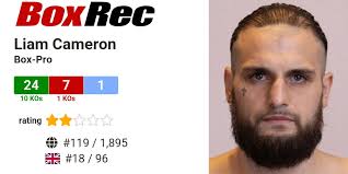 BoxRec: Liam Cameron