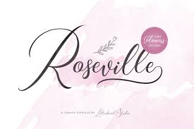 Designed by ed benguiat, probably in the late 1960s. Roseville Script 133299 Script Font Bundles Free Script Fonts Writing Scripts Script Fonts